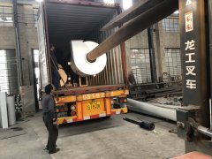 歐洲客戶的烘干機顆粒機生產(chǎn)線